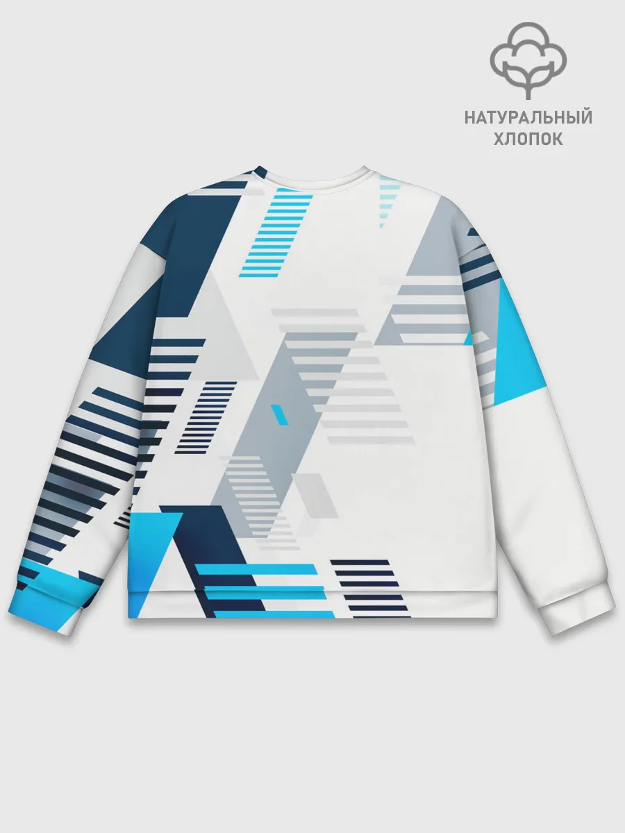 Мужской свитшот базовый / Tesla