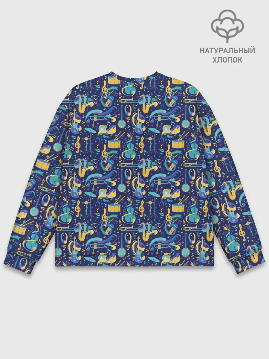 Мужской свитшот базовый / Джаз