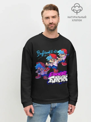 Мужской свитшот базовый / Friday Night Funkin