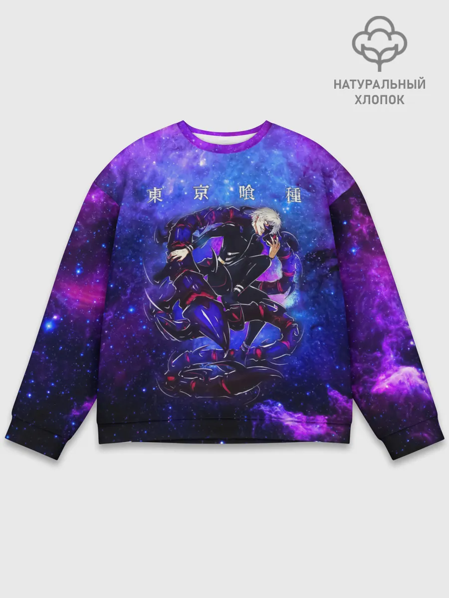 Мужской свитшот базовый / Какуджа | Токийский гуль