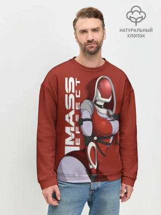 Мужской свитшот базовый / mass effect