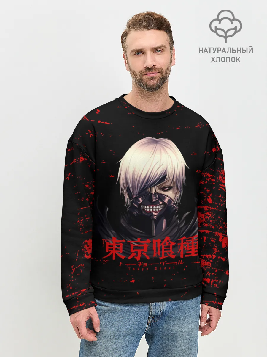 Мужской свитшот базовый / Tokyo Kaneki