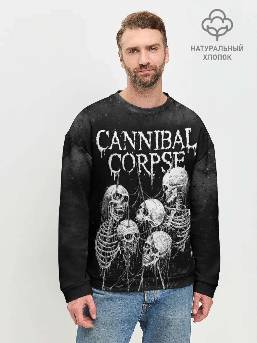 Мужской свитшот базовый / Cannibal Corpse