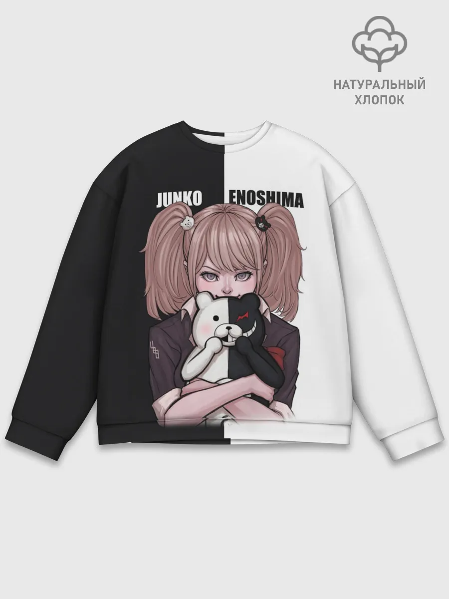 Мужской свитшот базовый / MONOKUMA / JUNKO
