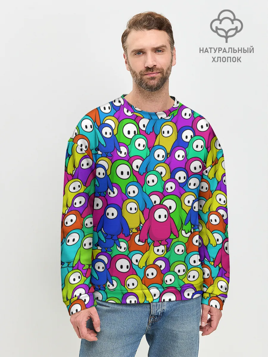 Мужской свитшот базовый / Fall Guys
