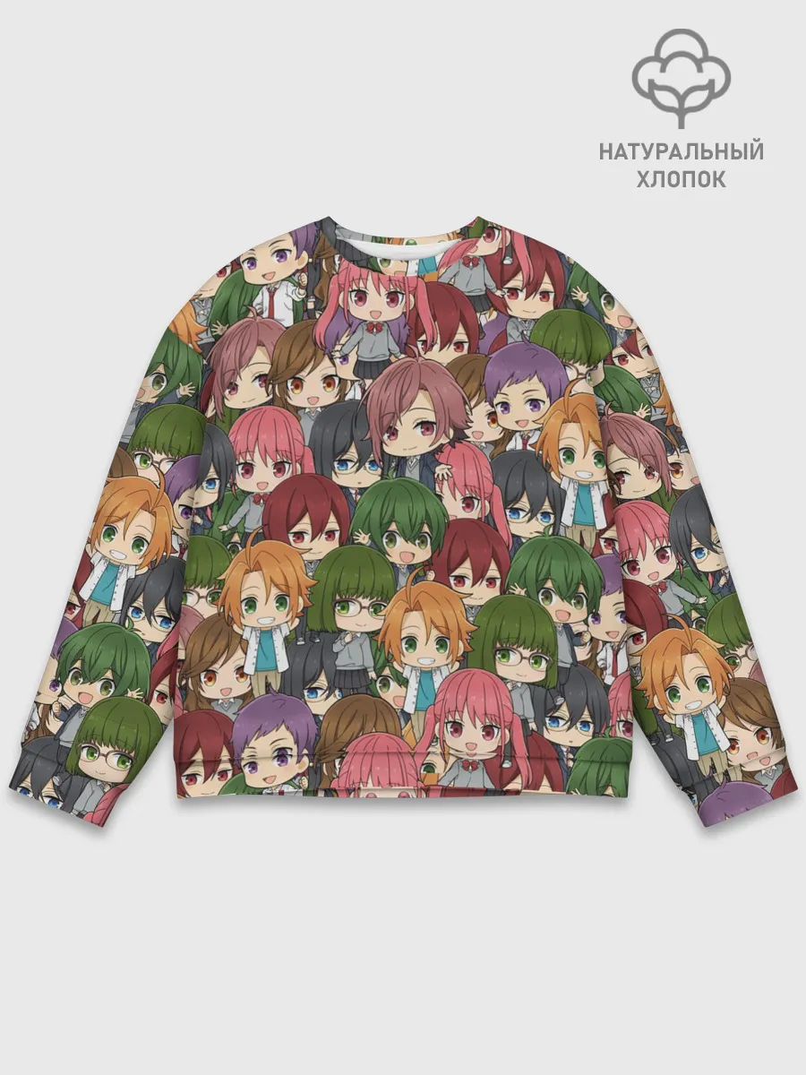 Мужской свитшот базовый / Horimiya Chibi