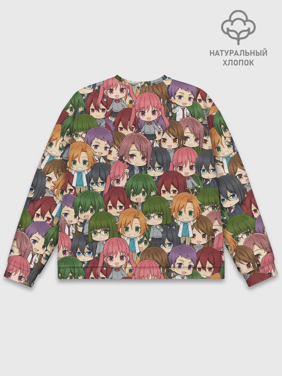 Мужской свитшот базовый / Horimiya Chibi