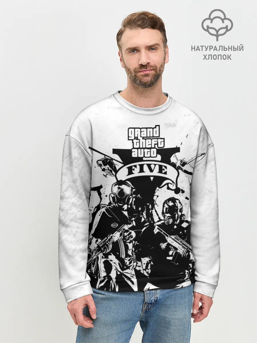 Мужской свитшот базовый / GTA 5 / ГТА 5