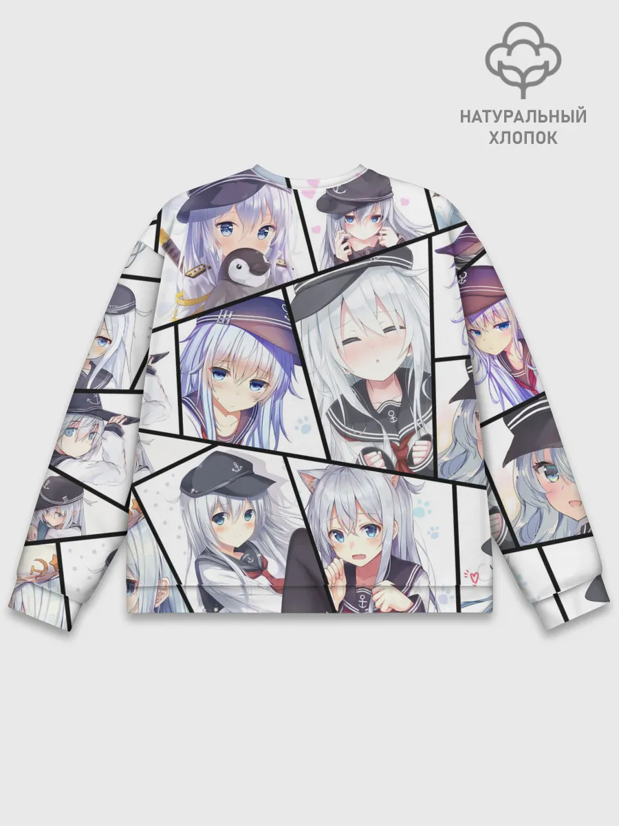 Мужской свитшот базовый / Kantai Collection: Hibiki