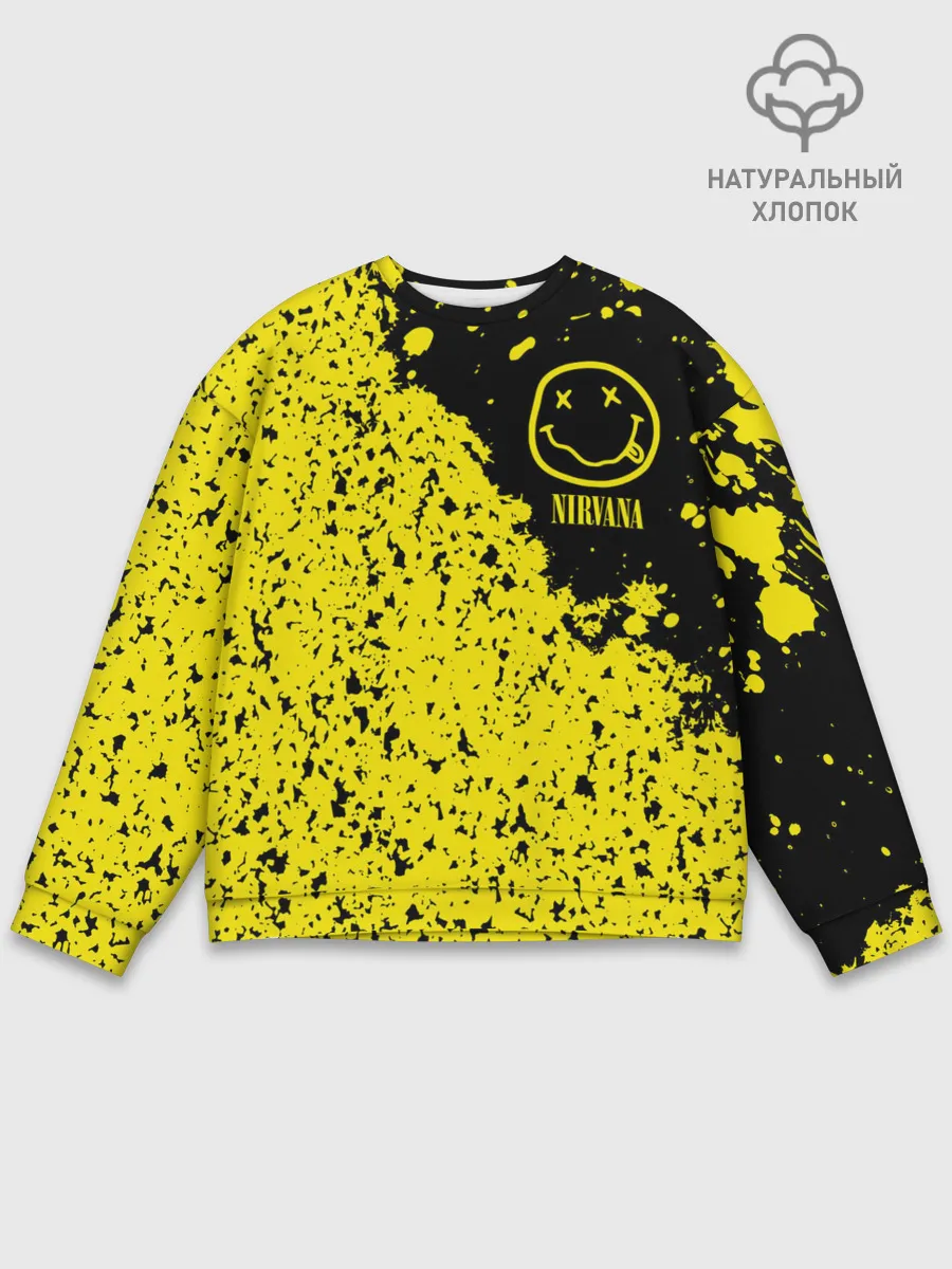 Мужской свитшот базовый / NIRVANA / НИРВАНА