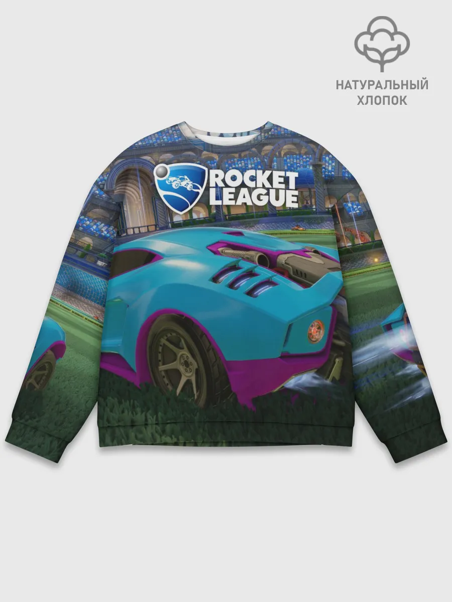 Мужской свитшот базовый / Rocket League