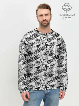 Мужской свитшот базовый / Rock music