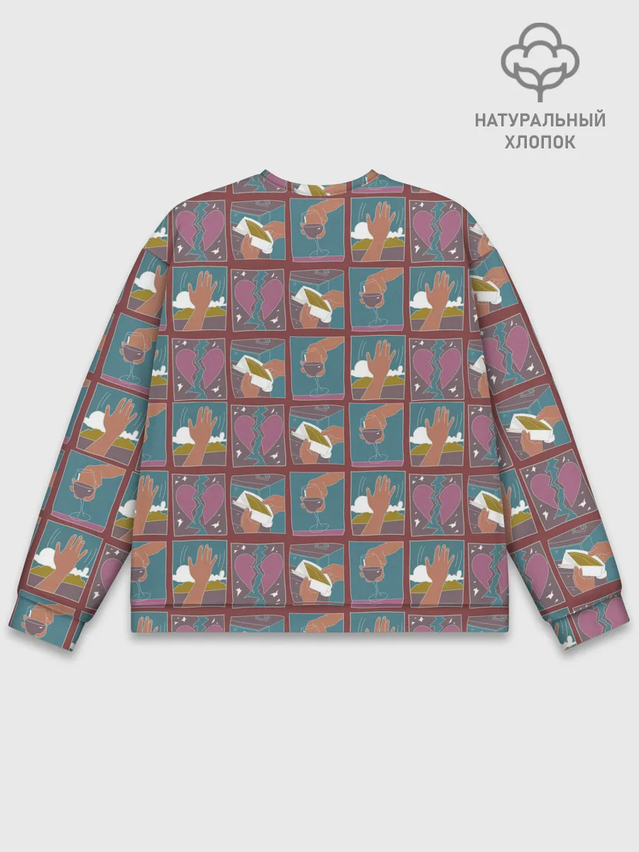 Мужской свитшот базовый / SLAVA MARLOW