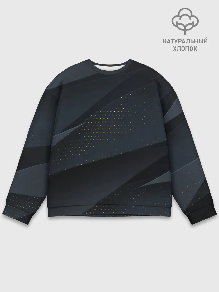 Мужской свитшот базовый / Волны