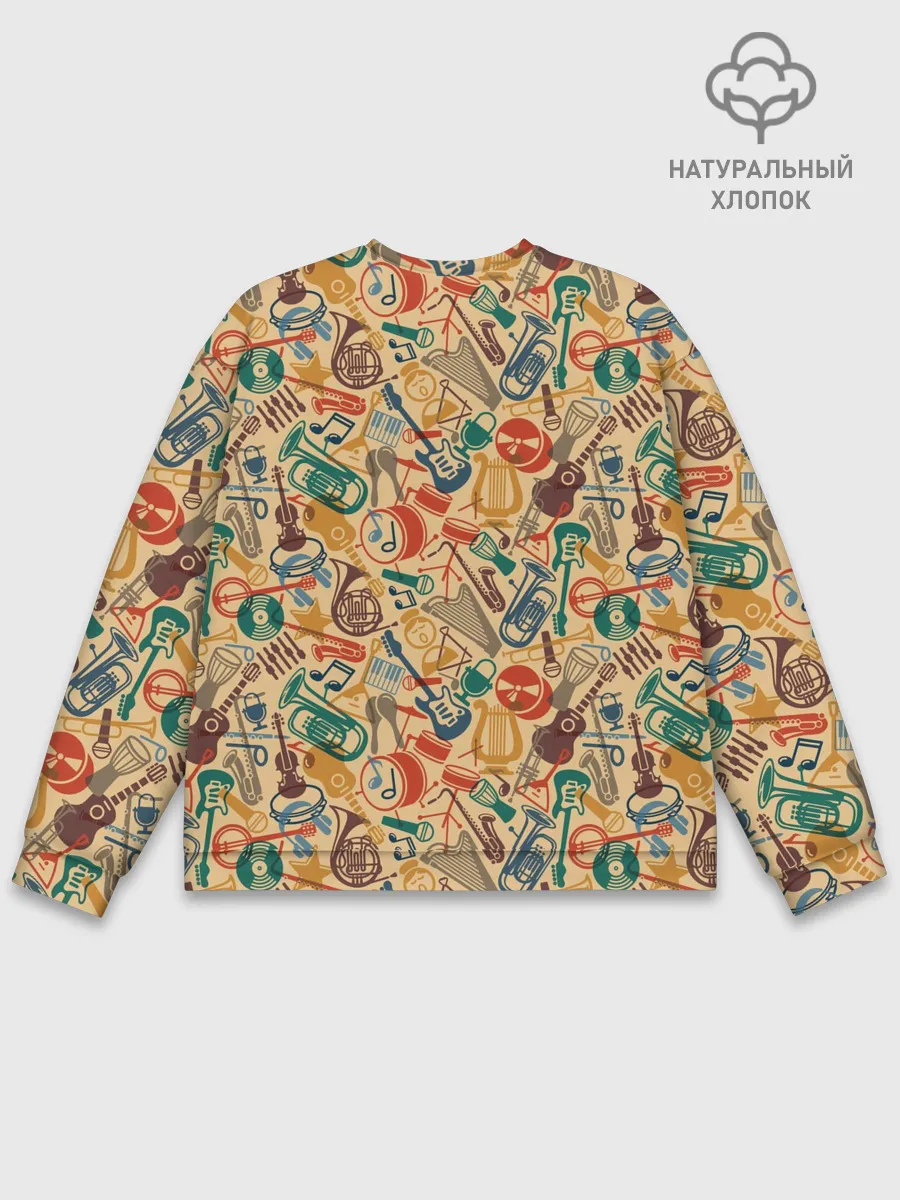 Мужской свитшот базовый / Музыка