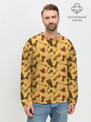 Мужской свитшот базовый / Ударные Инструменты