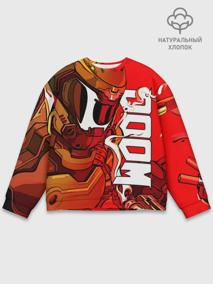 Мужской свитшот базовый / DOOM Eternal