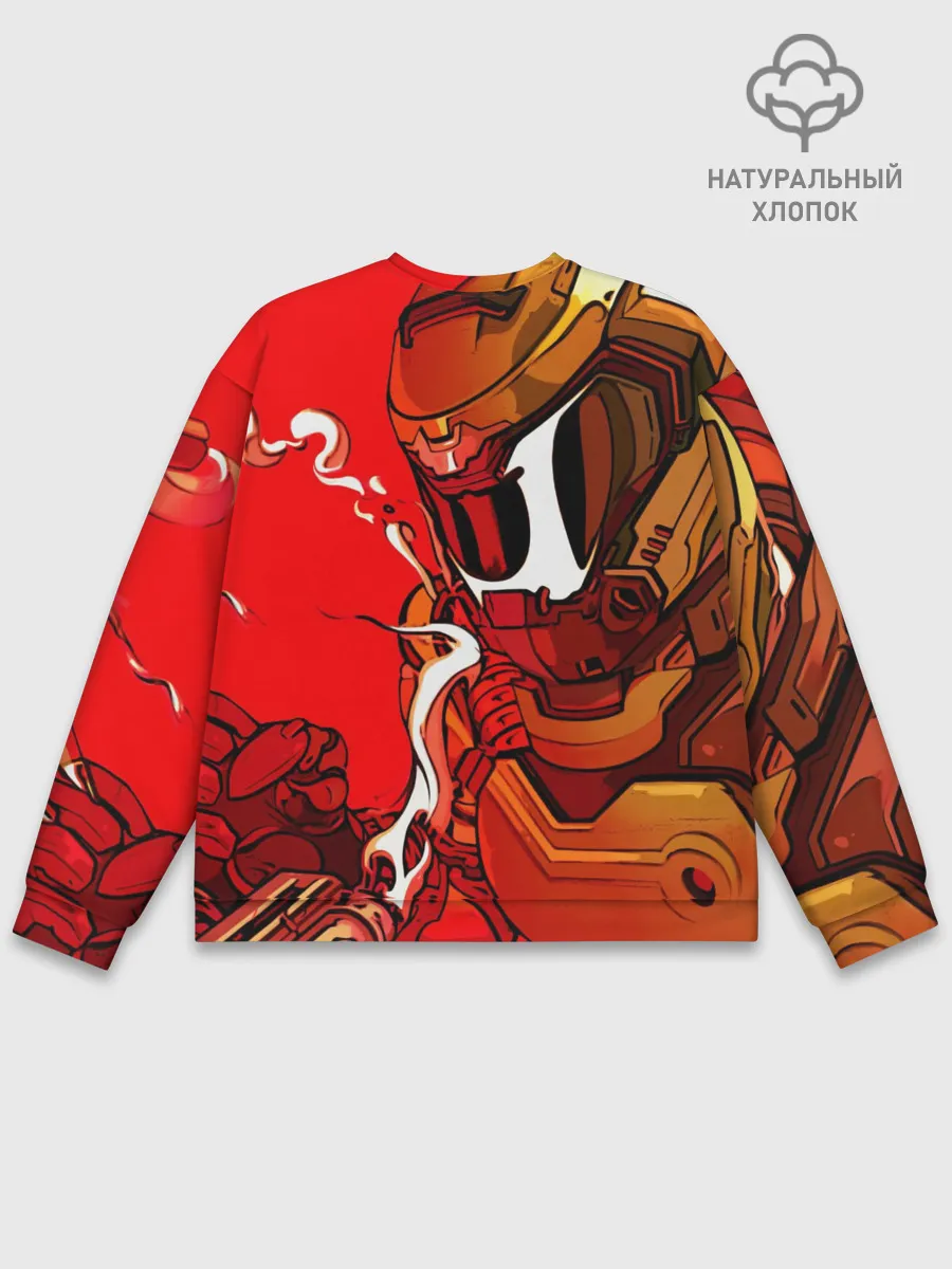 Мужской свитшот базовый / DOOM Eternal