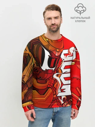 Мужской свитшот базовый / DOOM Eternal