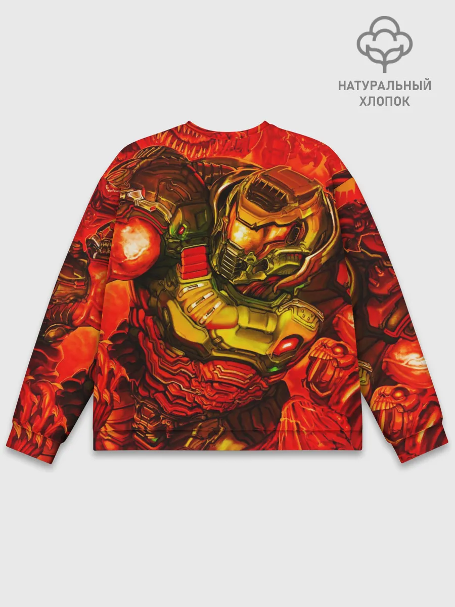 Мужской свитшот базовый / DOOM Eternal