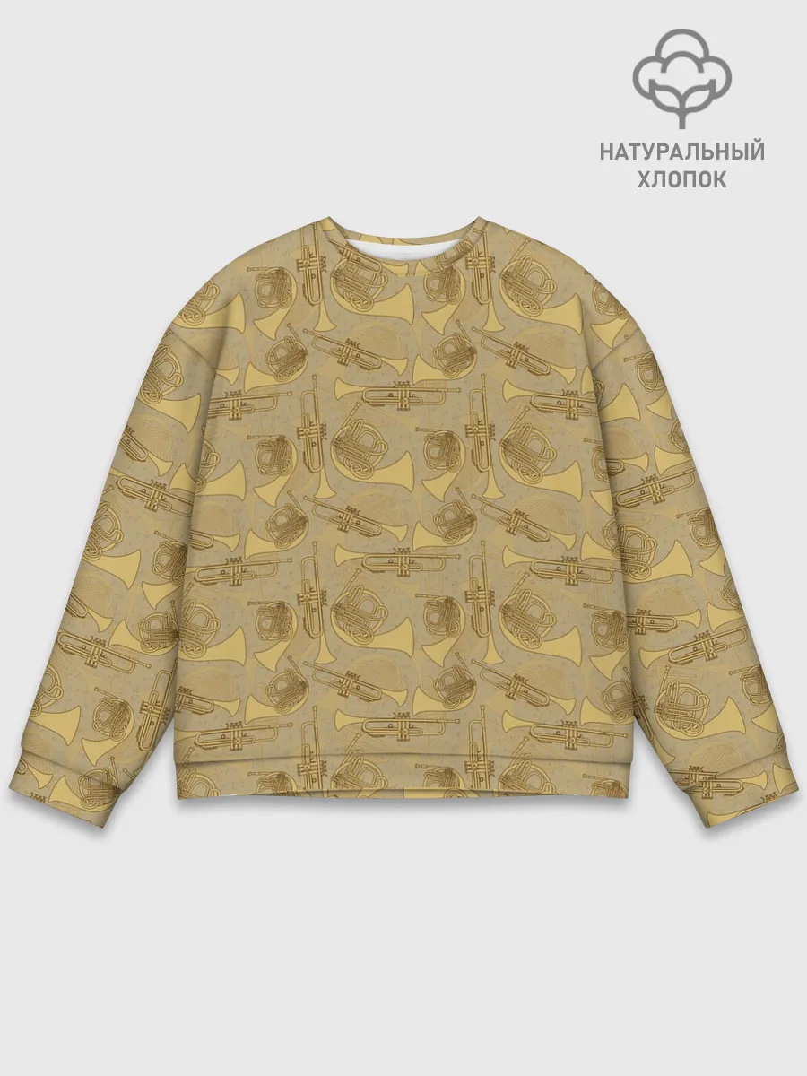 Мужской свитшот базовый / Джаз