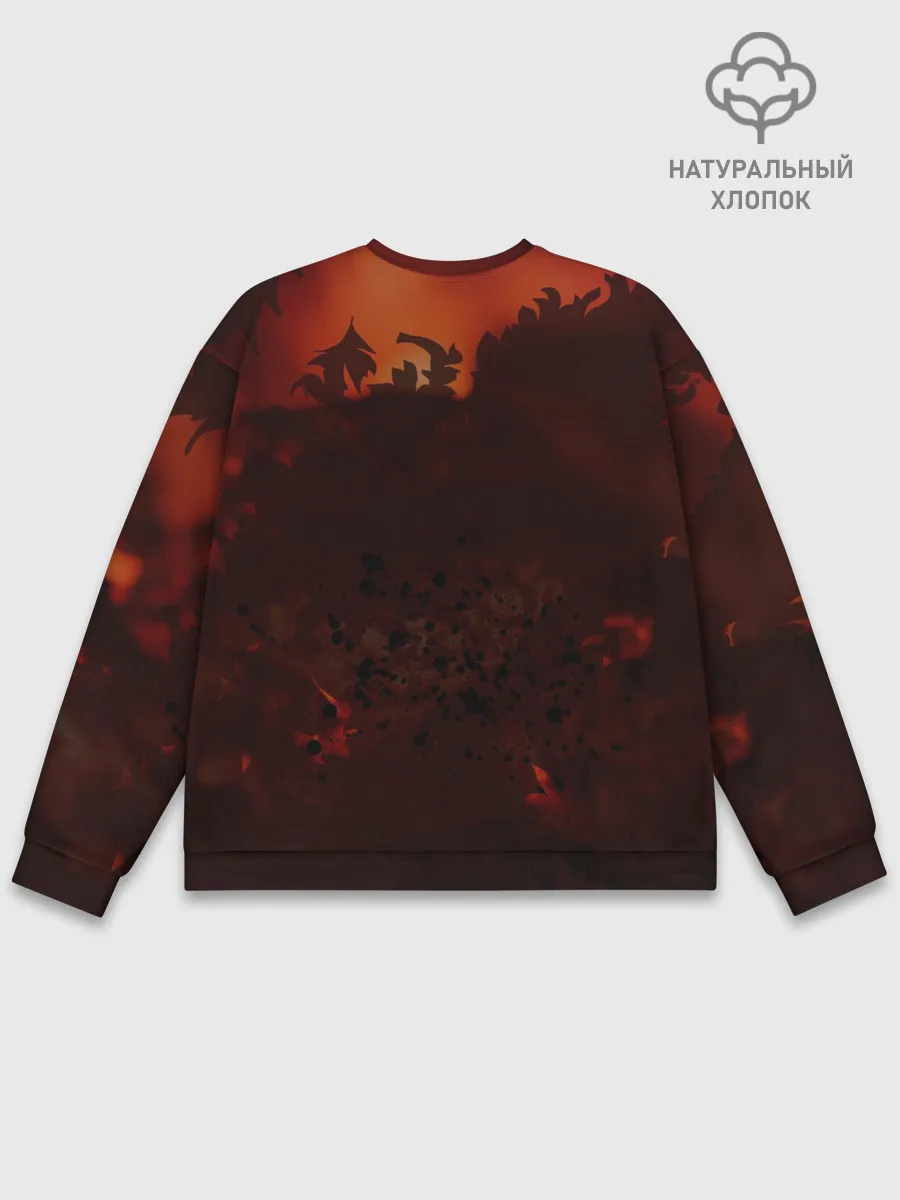 Мужской свитшот базовый / Танк ИС-7 | Tanks | Огонь