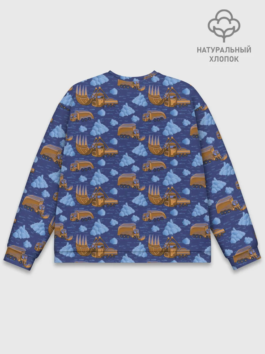 Мужской свитшот базовый / Весна, но все еще снежная.