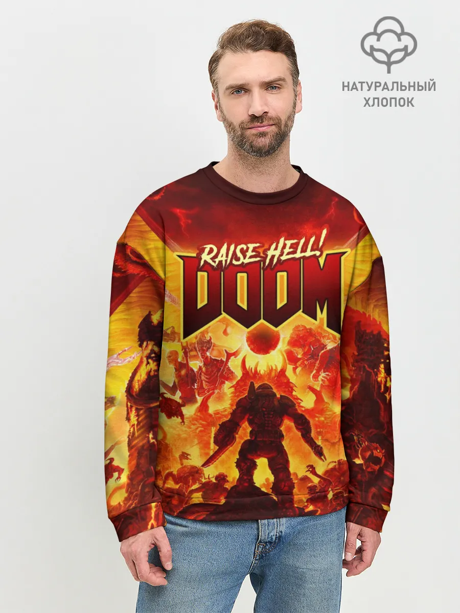 Мужской свитшот базовый / DOOM