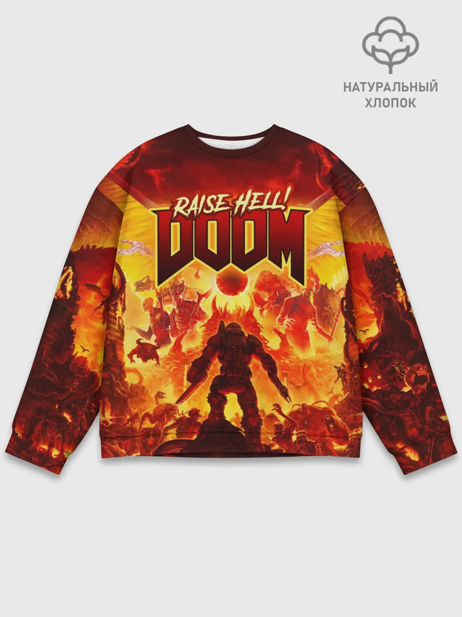 Мужской свитшот базовый / DOOM