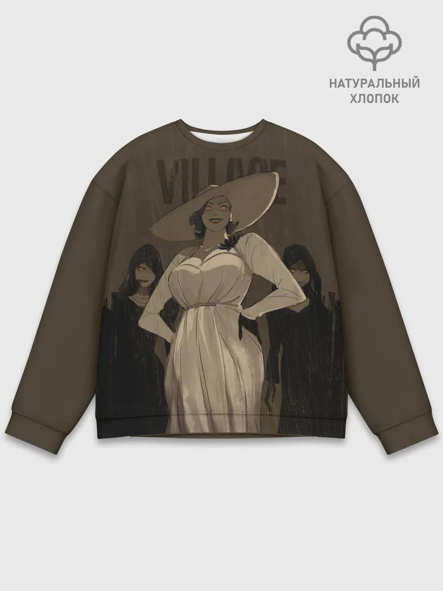 Мужской свитшот базовый / Леди Димитреску