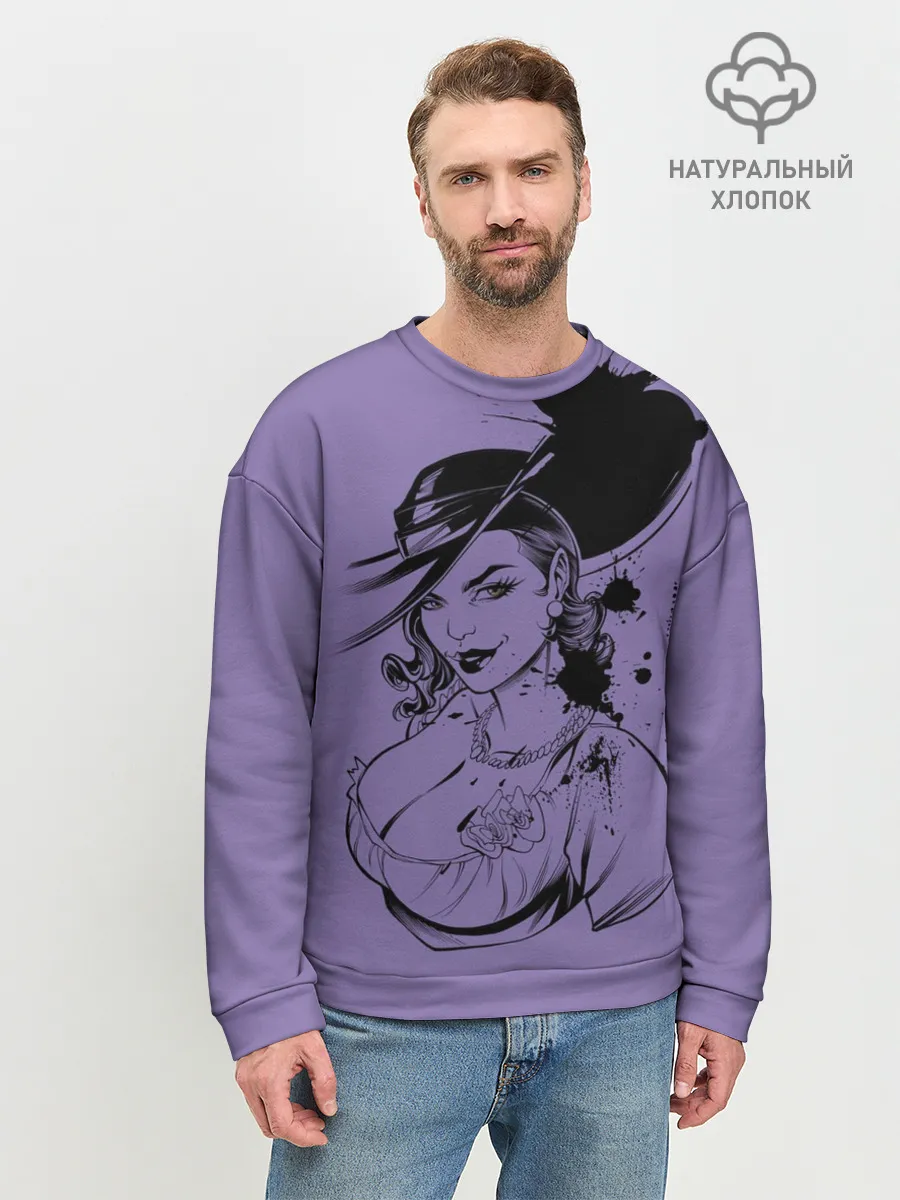 Мужской свитшот базовый / village resident evil