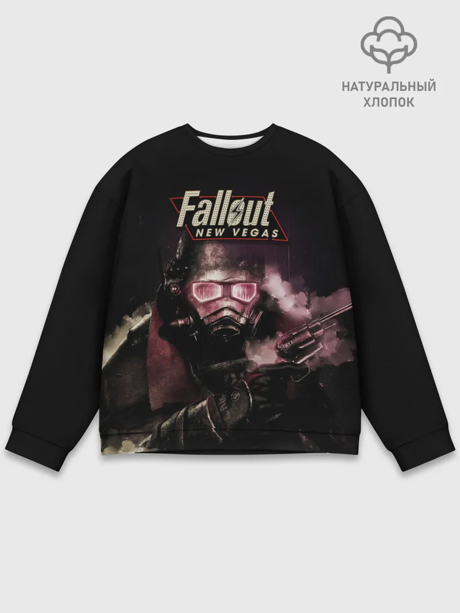 Мужской свитшот базовый / Фаллаут Нью Вегас