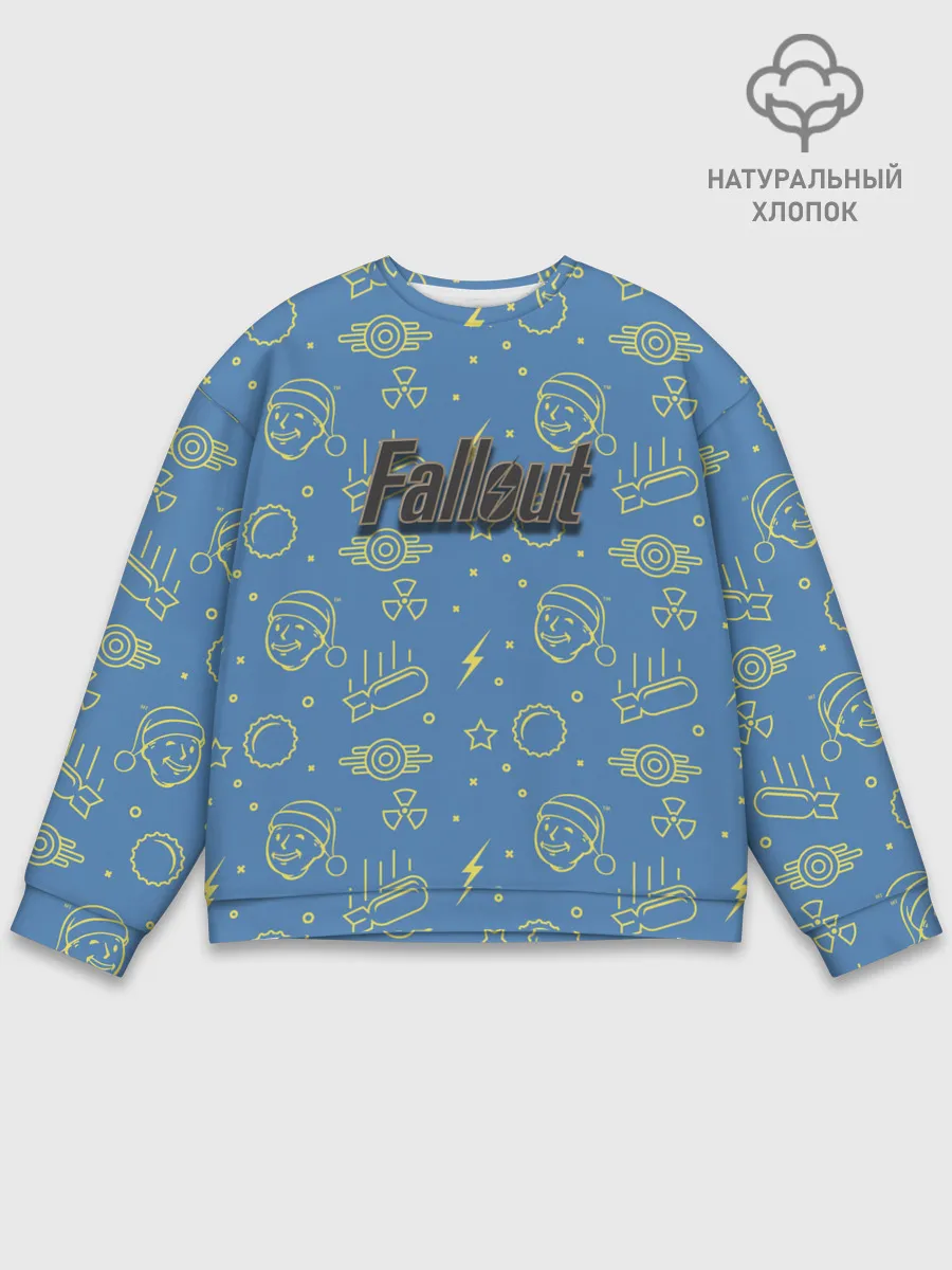 Мужской свитшот базовый / Фаллаут Арт