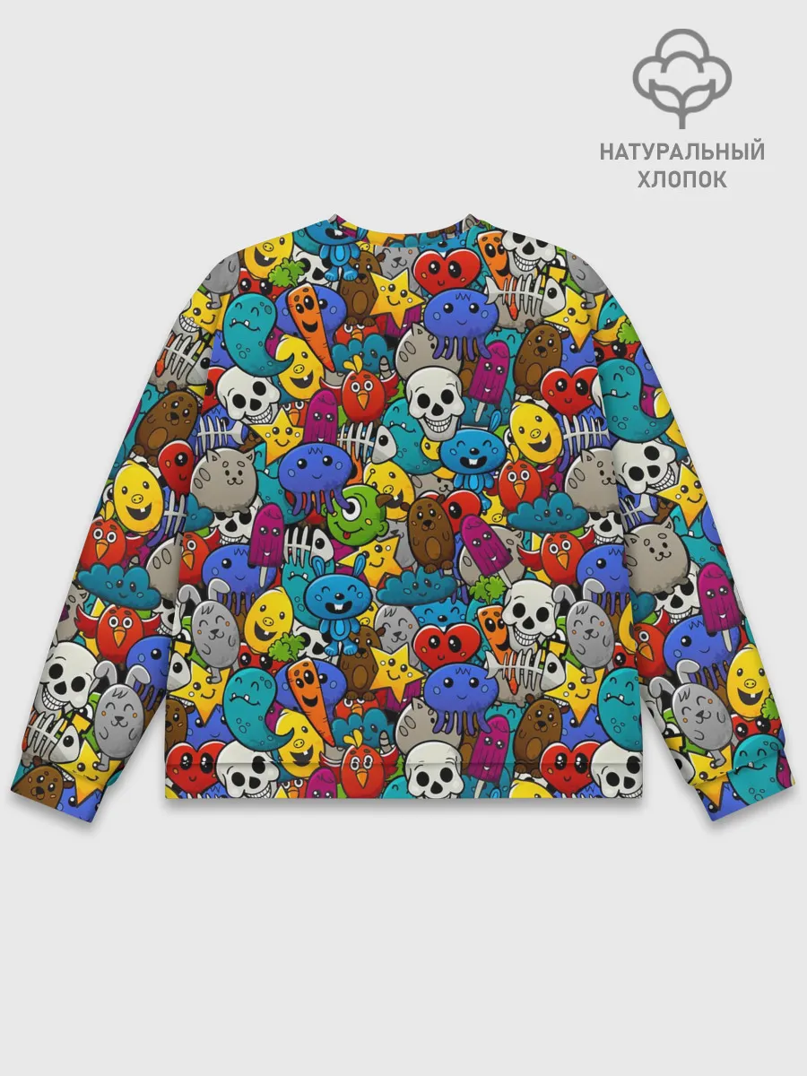 Мужской свитшот базовый / Граффити