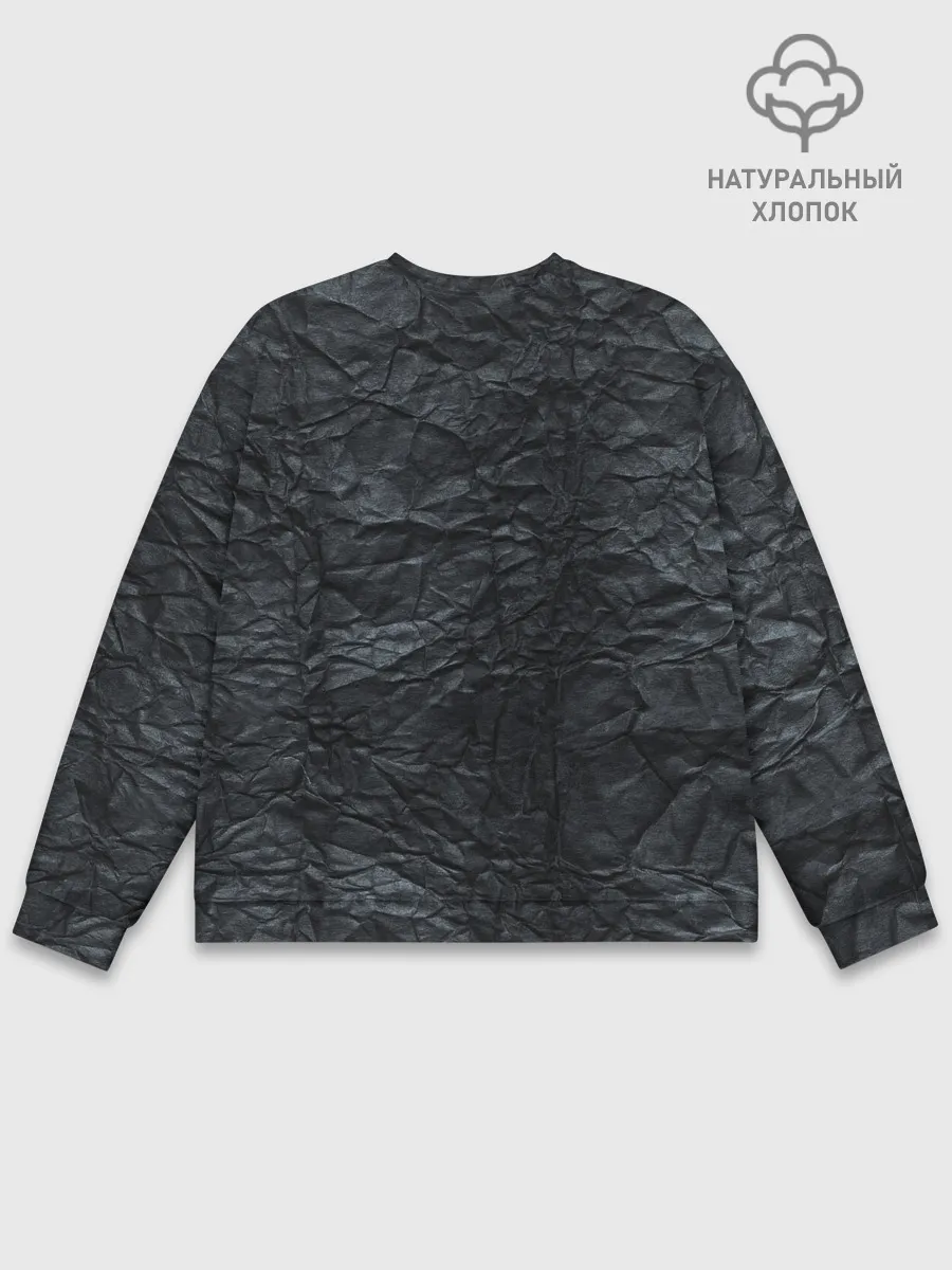 Мужской свитшот базовый / Мятая Бумага