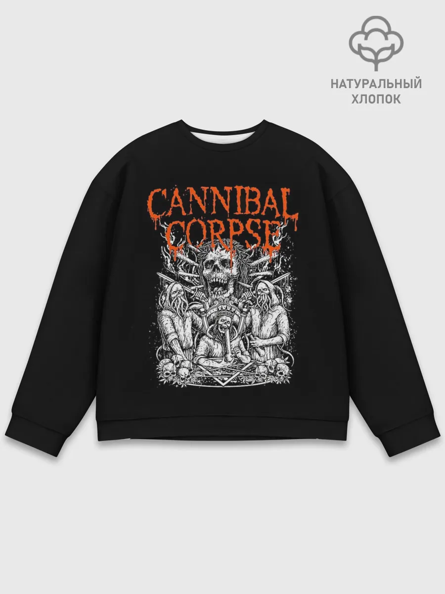 Мужской свитшот базовый / Cannibal Corpse