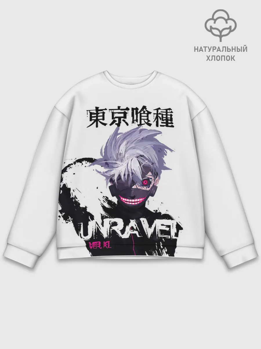 Мужской свитшот базовый / UNRAVEL VER KL Tokyo Ghoul