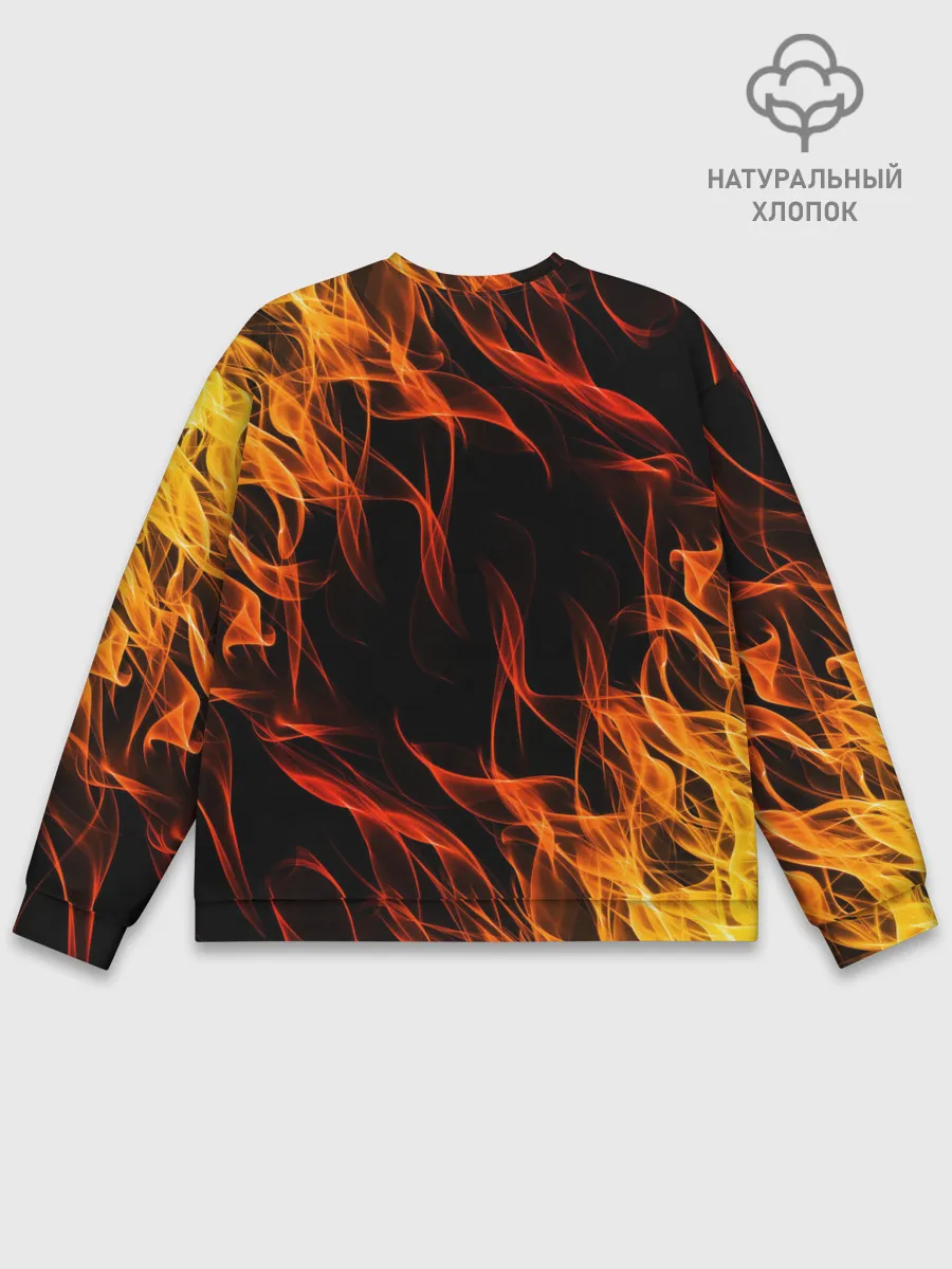 Мужской свитшот базовый / КЛИНОК РАССЕКАЮЩИЙ ДЕМОНОВ