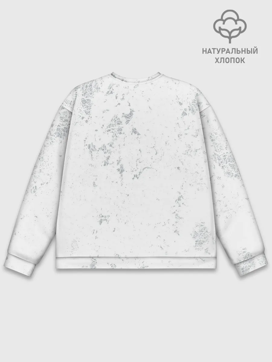 Мужской свитшот базовый / Тоука Киришима в школьной форме