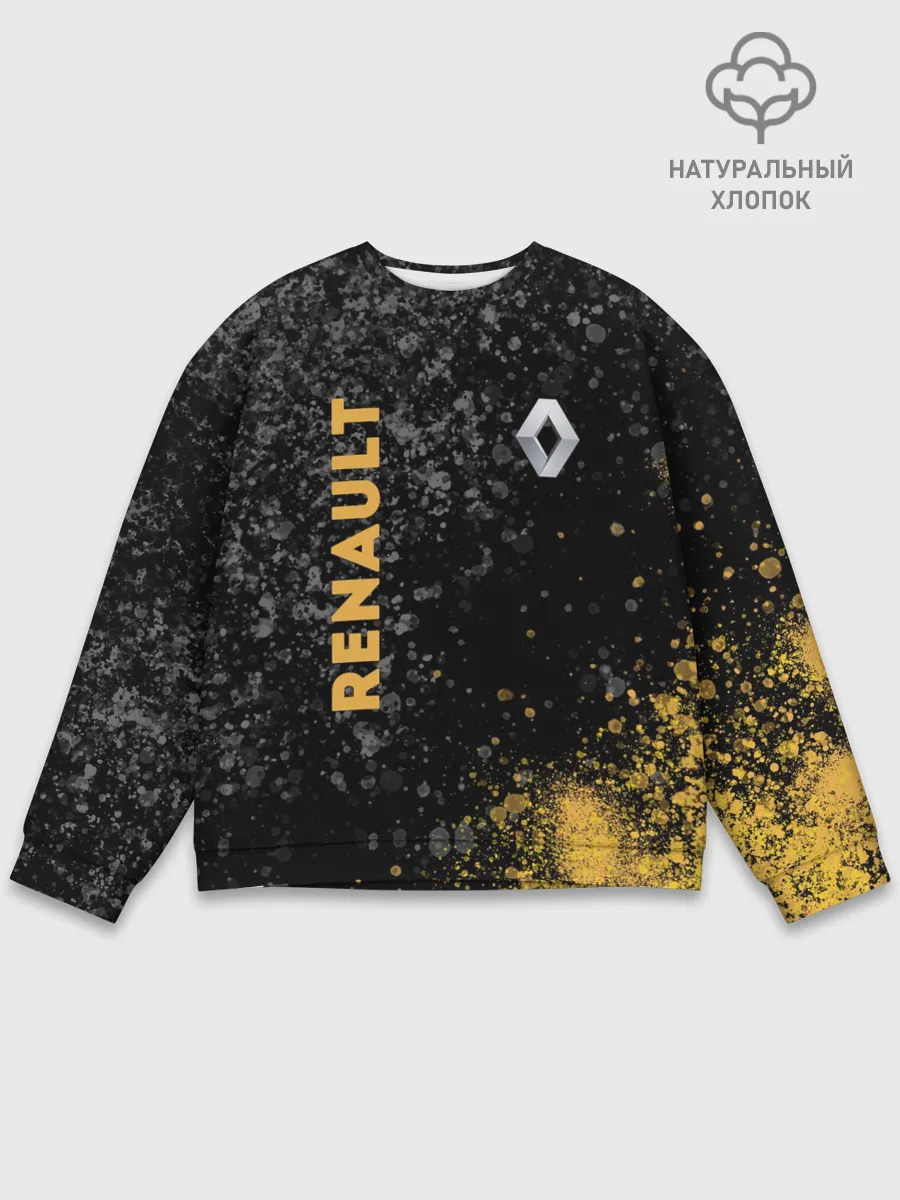 Мужской свитшот базовый / Renault | Брызги