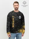 Мужской свитшот базовый / Renault | Брызги