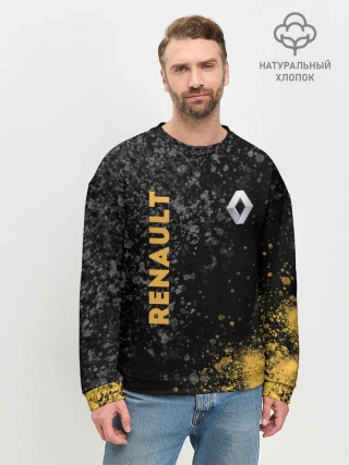 Мужской свитшот базовый / Renault | Брызги