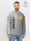 Мужской свитшот базовый / Renault | Сталь