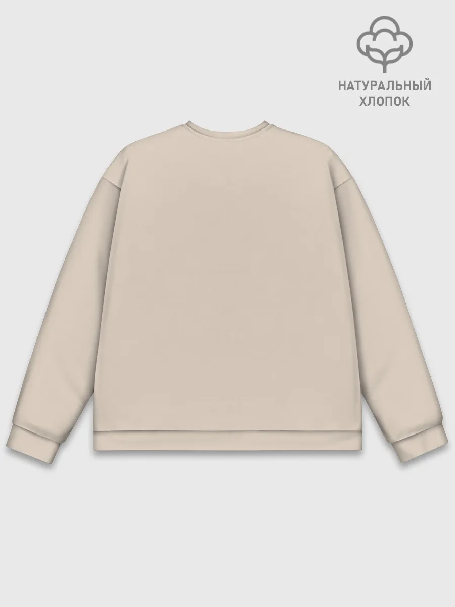 Мужской свитшот базовый / Фламинго