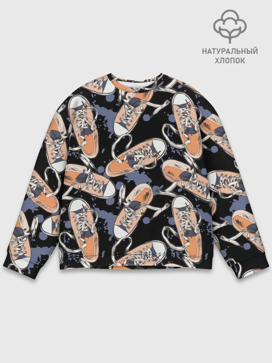 Мужской свитшот базовый / Кеды / Sneakers