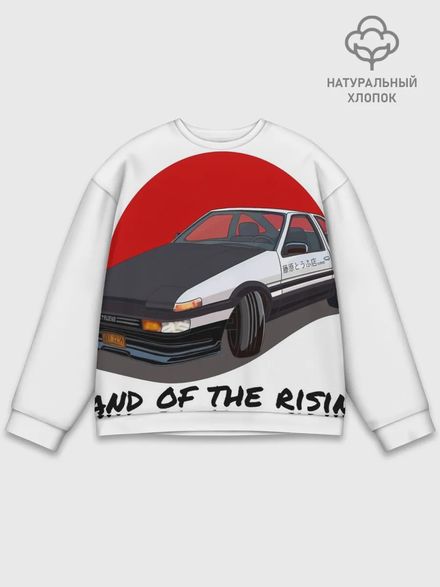 Мужской свитшот базовый / Land of the rising sun