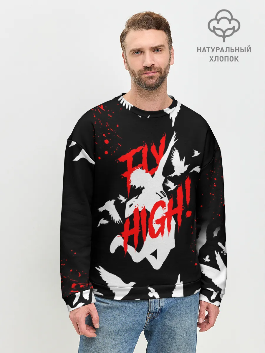 Мужской свитшот базовый / Haikyu birds