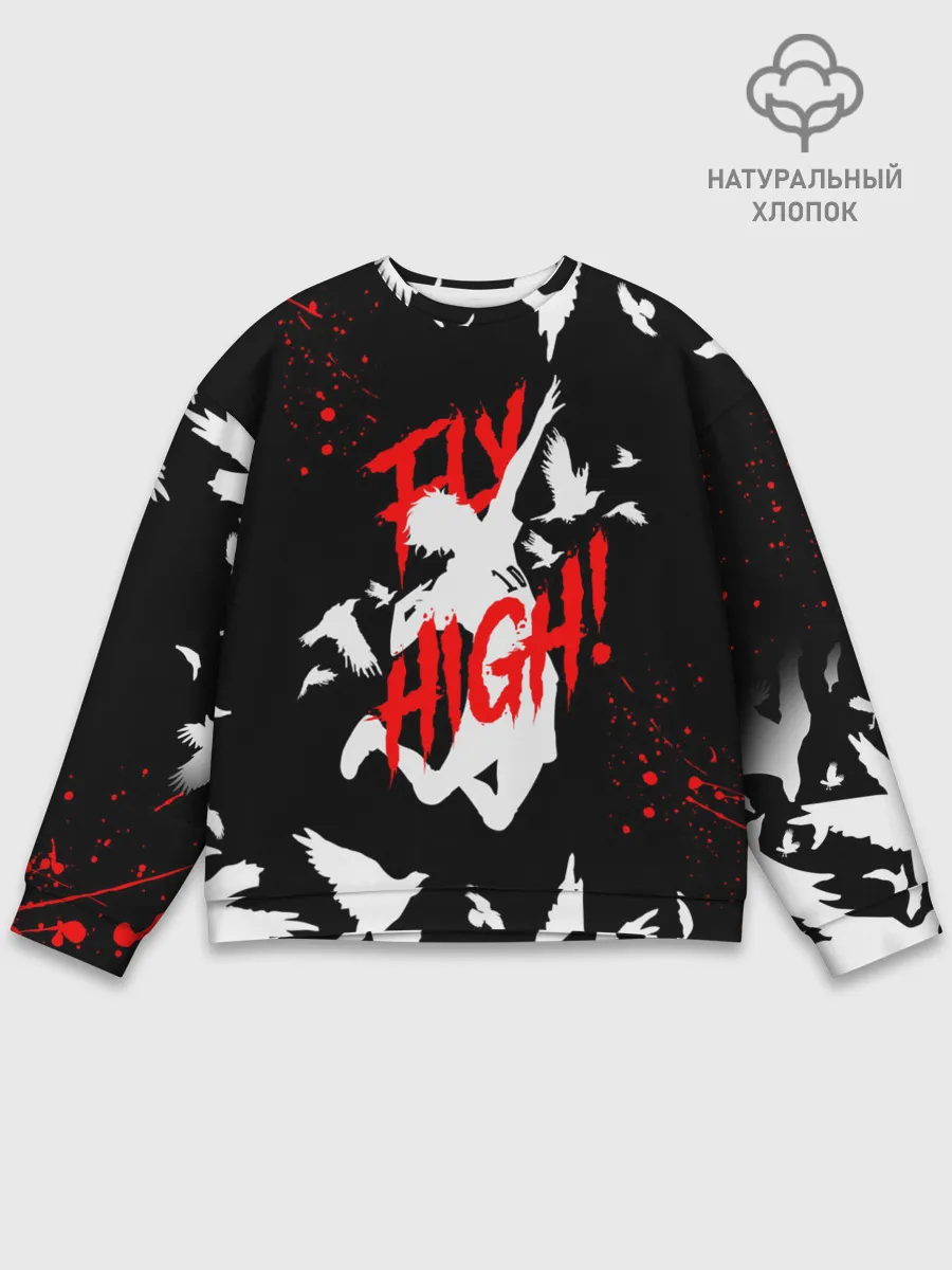Мужской свитшот базовый / Haikyu birds