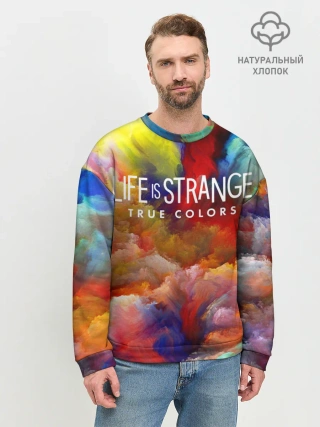 Мужской свитшот базовый / Life is Strange True Colors