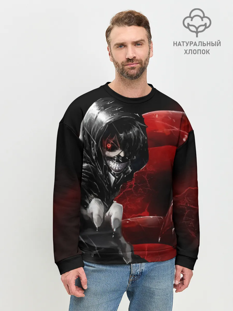 Мужской свитшот базовый / Kaneki Ken Kakuja